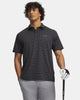 Under Armour Black Striped Matchplay Polo 6010980-001