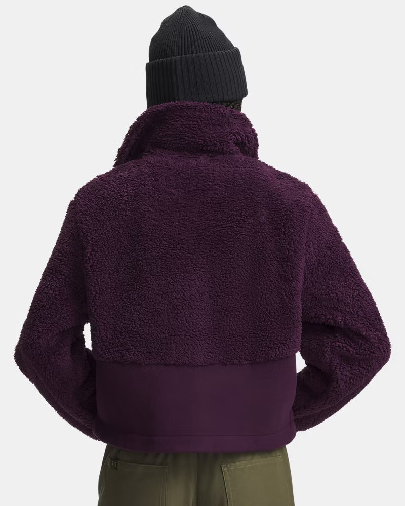 Under Armour Women's Purple Echo Basecamp Fleece Hoodie 6013503-526