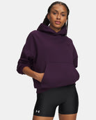Under Armour Purple Echo Icon Fleece Hoodie 6013544-526