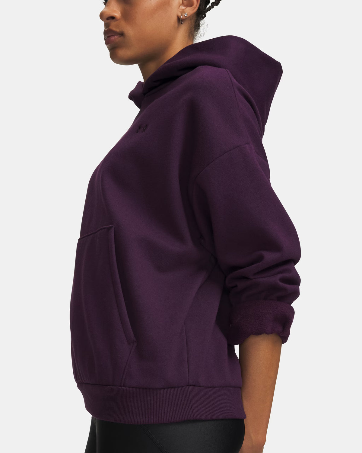 Under Armour Purple Echo Icon Fleece Hoodie 6013544-526