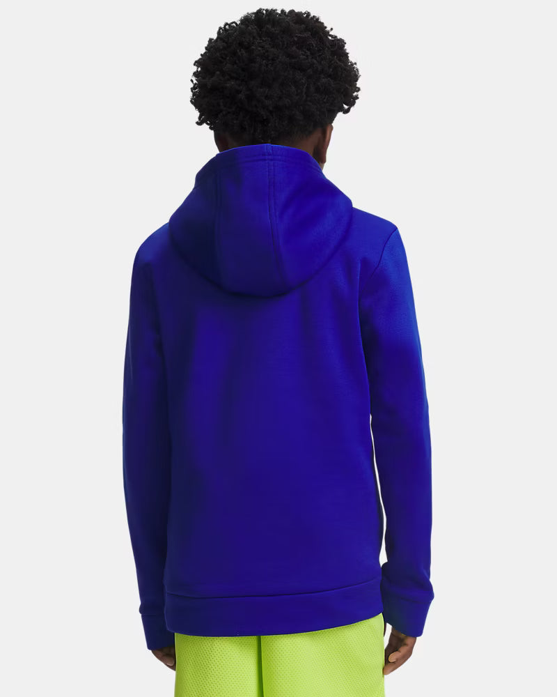 Under Armour Royal Blue Fleece Embossed Hoodie 6013847-400