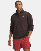 Under Armour Men's Peppercorn/White Fleece Twist Sweatshirt 6017113-200