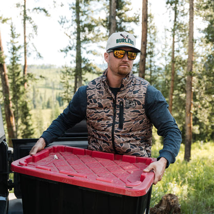 Men's Burlebo Gauge Camo Puffer Vest 