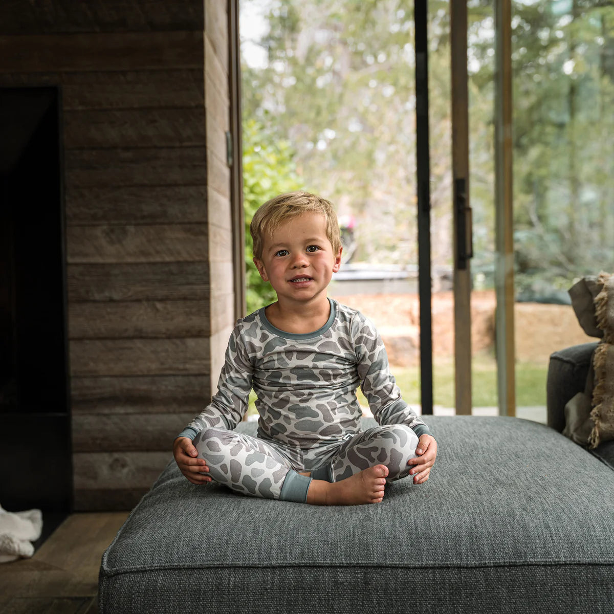 Boy's Burlebo Pajama Set Classic Deer Camo Y-PJ-CDC