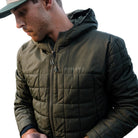 Men's Burlebo Mallard Green Puffer Jacket