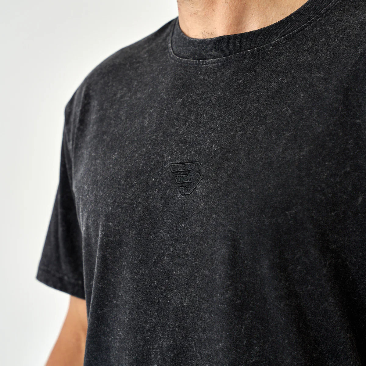Men's Burlebo Black Vintage Washed Tee VWT-BLK