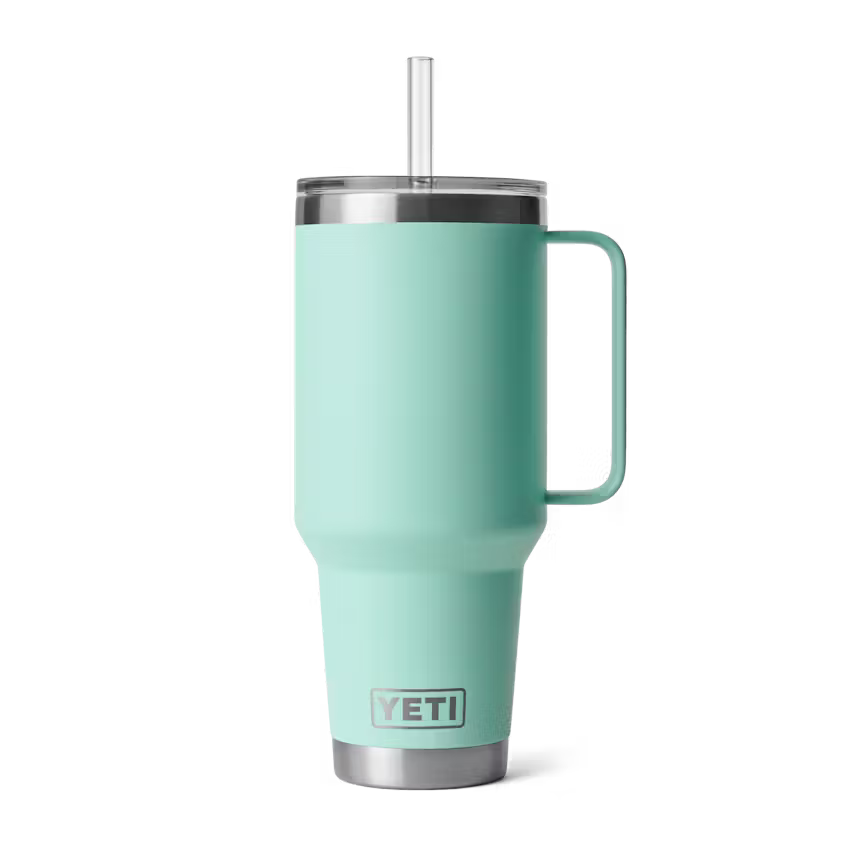 Yeti 42OZ Seafoam Straw Mug Tumbler YRAM42STM-SF