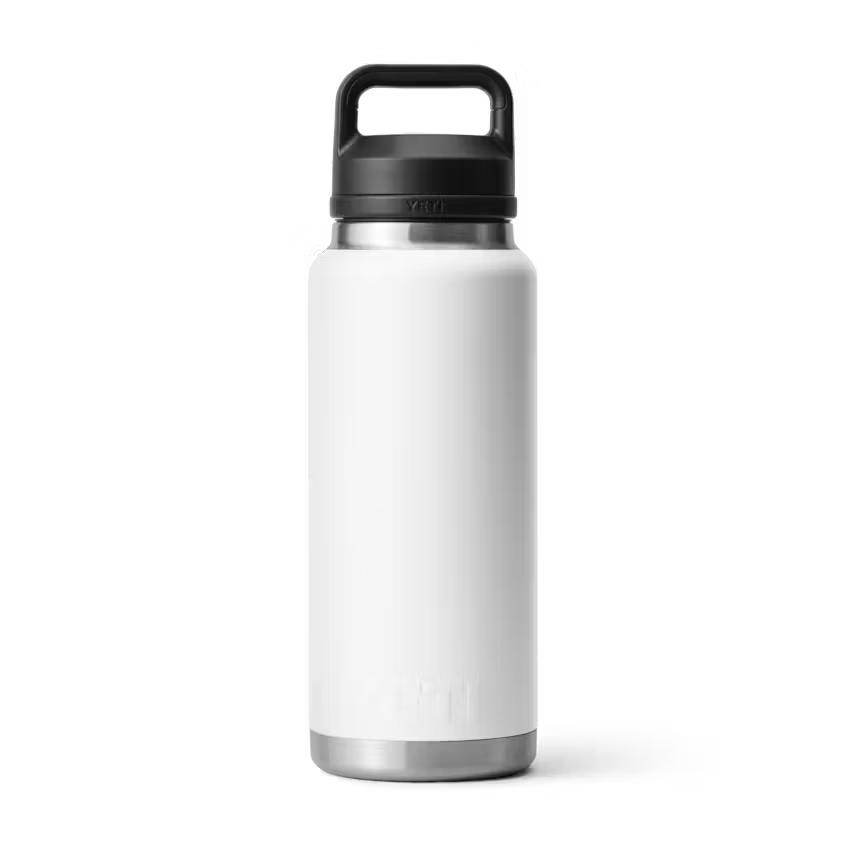 Yeti 36OZ White Water Bottle YRAM36CHUGWHT