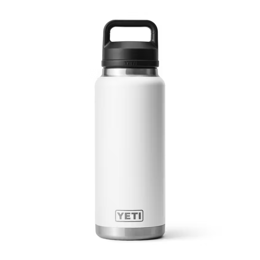 Yeti 36OZ White Water Bottle YRAM36CHUGWHT