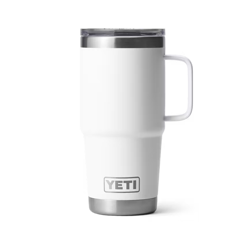 Yeti 20OZ White Travel Mug Cup YRAMTM20-WHT
