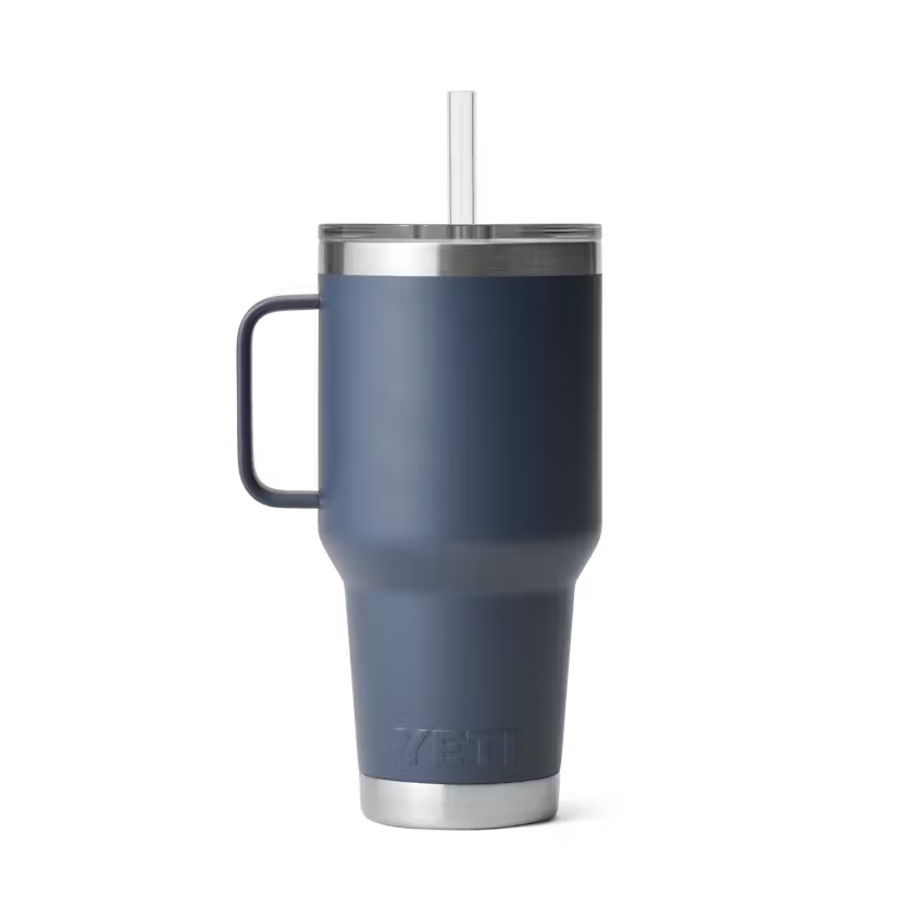Yeti 35OZ Navy Straw Mug Tumbler YRAM35STRNV