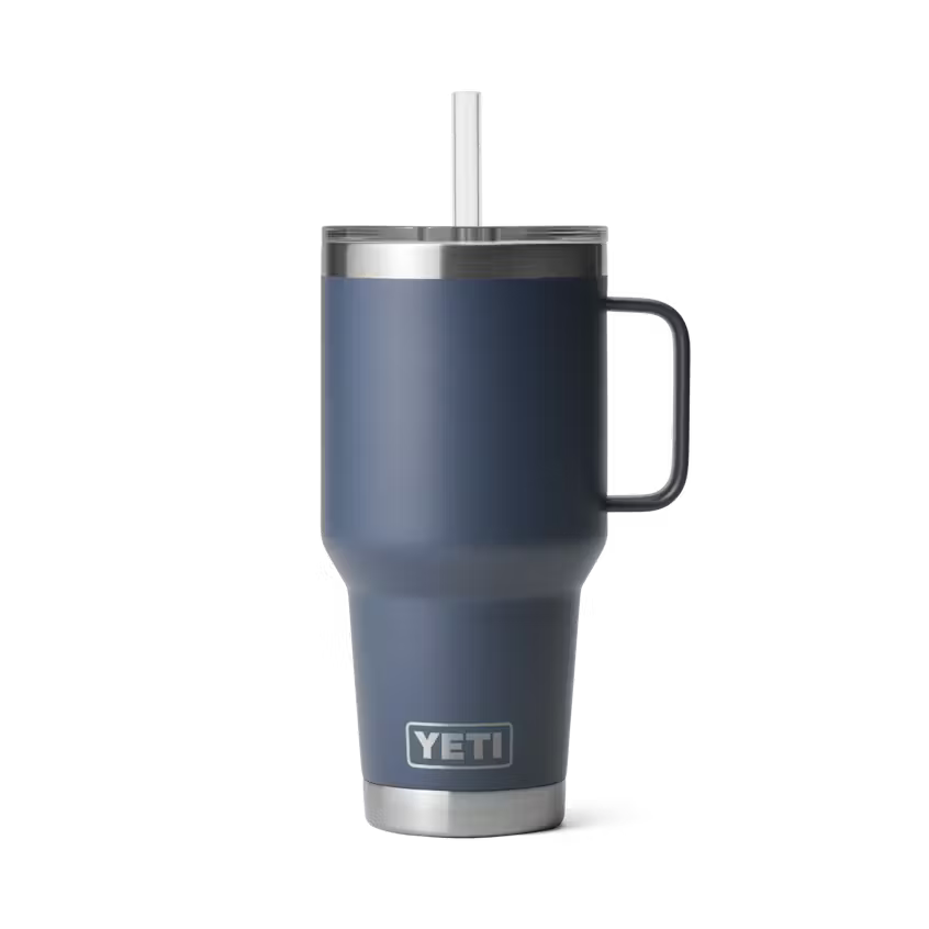Yeti 35OZ Navy Straw Mug Tumbler YRAM35STRNV