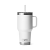 Yeti 35OZ White Straw Mug Tumbler YRAM35MWHT