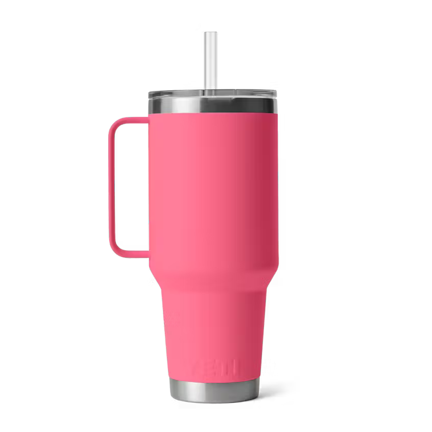 Yeti 42OZ Tropical Pink Straw Mug Tumbler YRAM42STM-TRPK