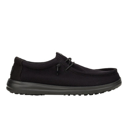 Men's Hey Dude Black Work Casual Shoes 43194-001
