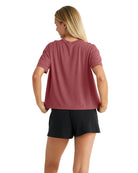 Free Fly Plum Elevate Lightweight Tee WELWT-672