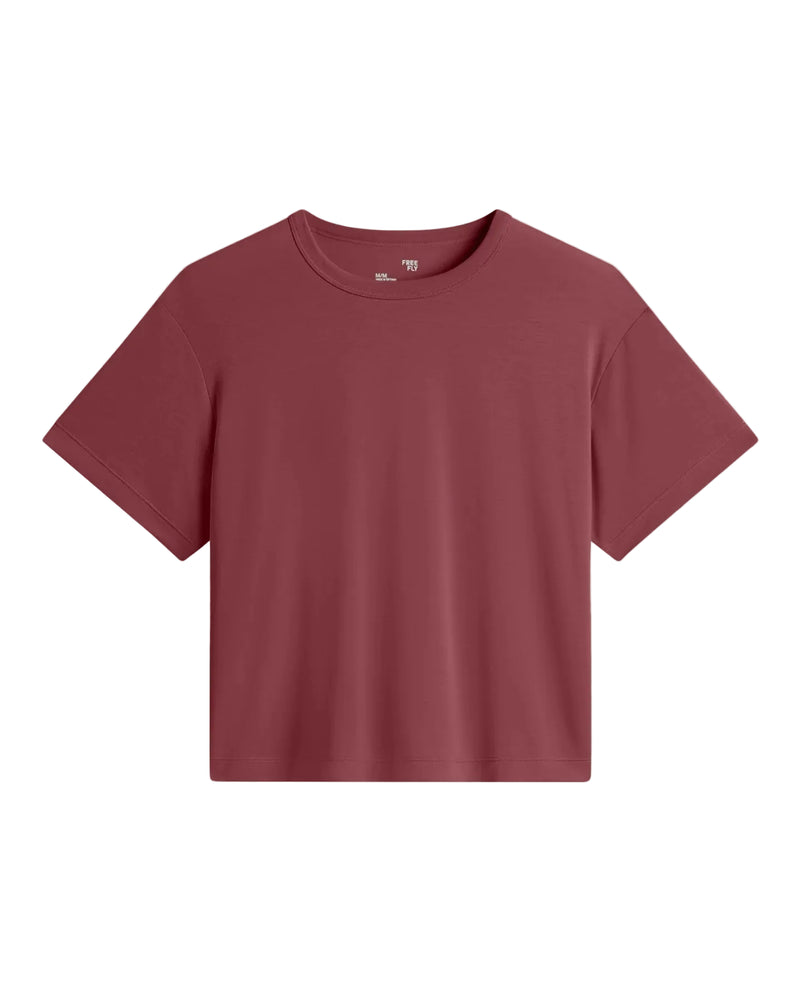 Free Fly Plum Elevate Lightweight Tee WELWT-672