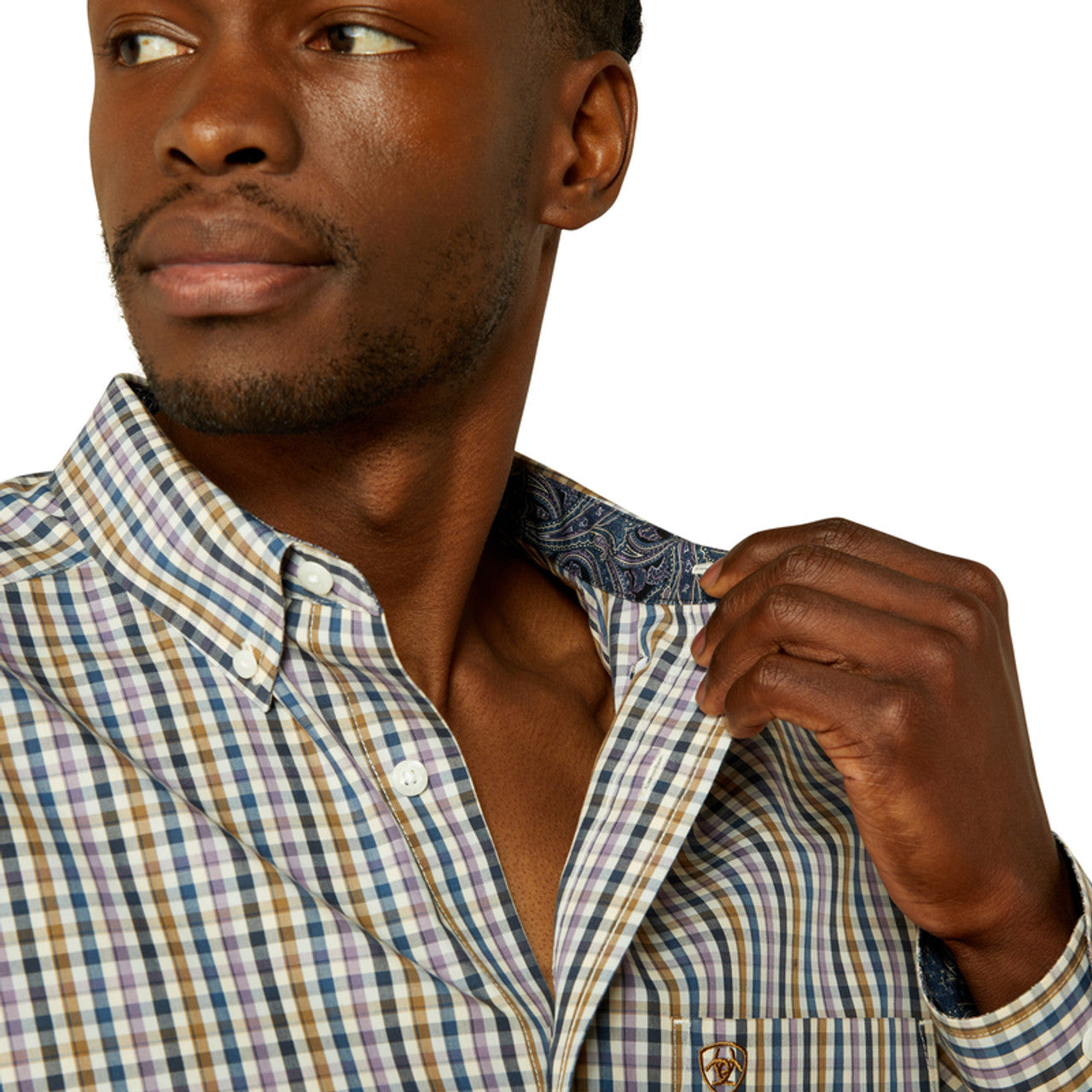 Men's Ariat Wrinkle Free Dusty Classic Fit Shirt 10062197