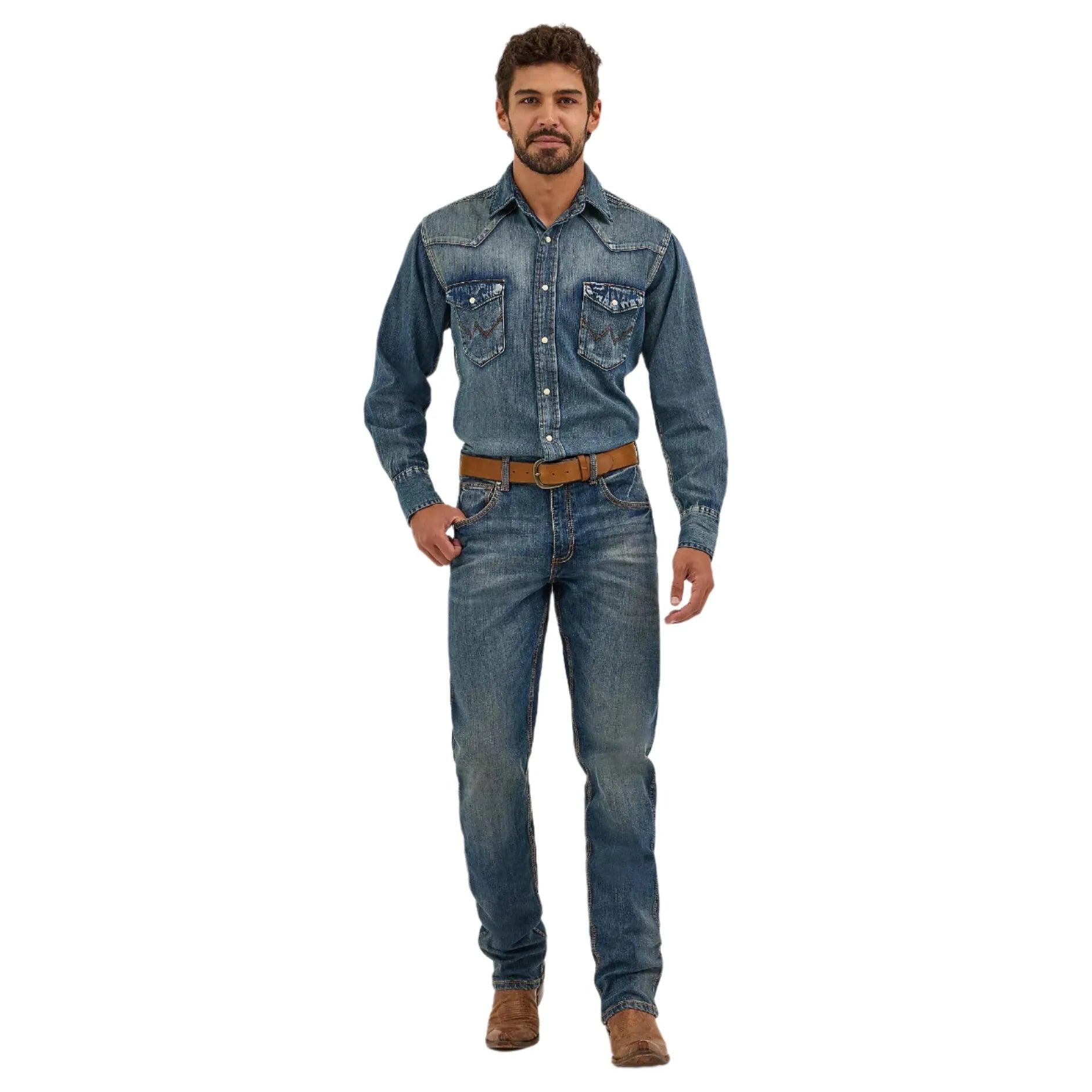 Men's Wrangler Retro® Slim Fit Straight Leg Jean 10WLT88BZ - Crazy House Western Wear