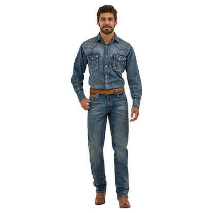 Men's Wrangler Retro® Slim Fit Straight Leg Jean 10WLT88BZ - Crazy House Western Wear