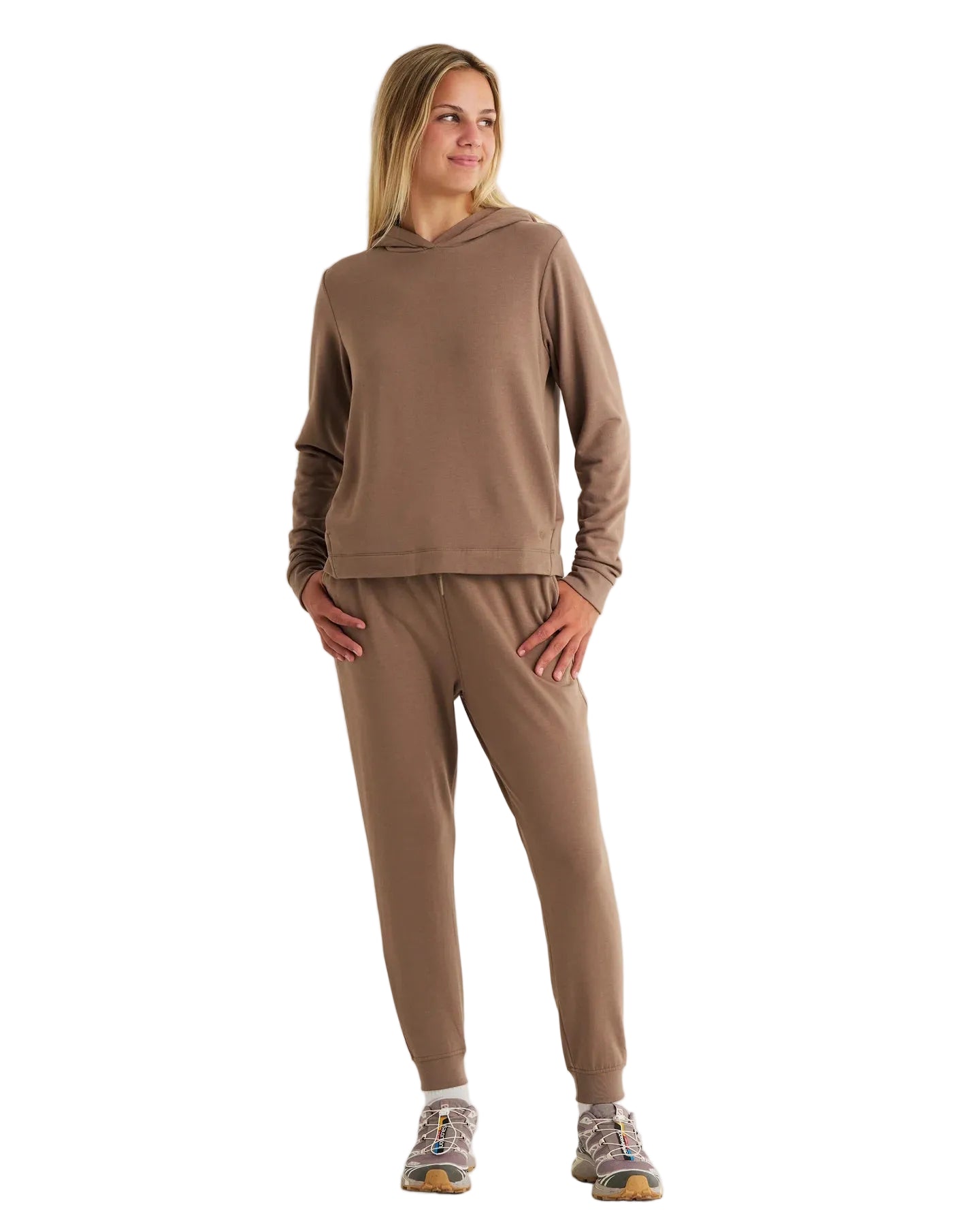 Free Fly Women's Fossil Bamboo Lightweight Fleece Jogger WLWFLJ-41