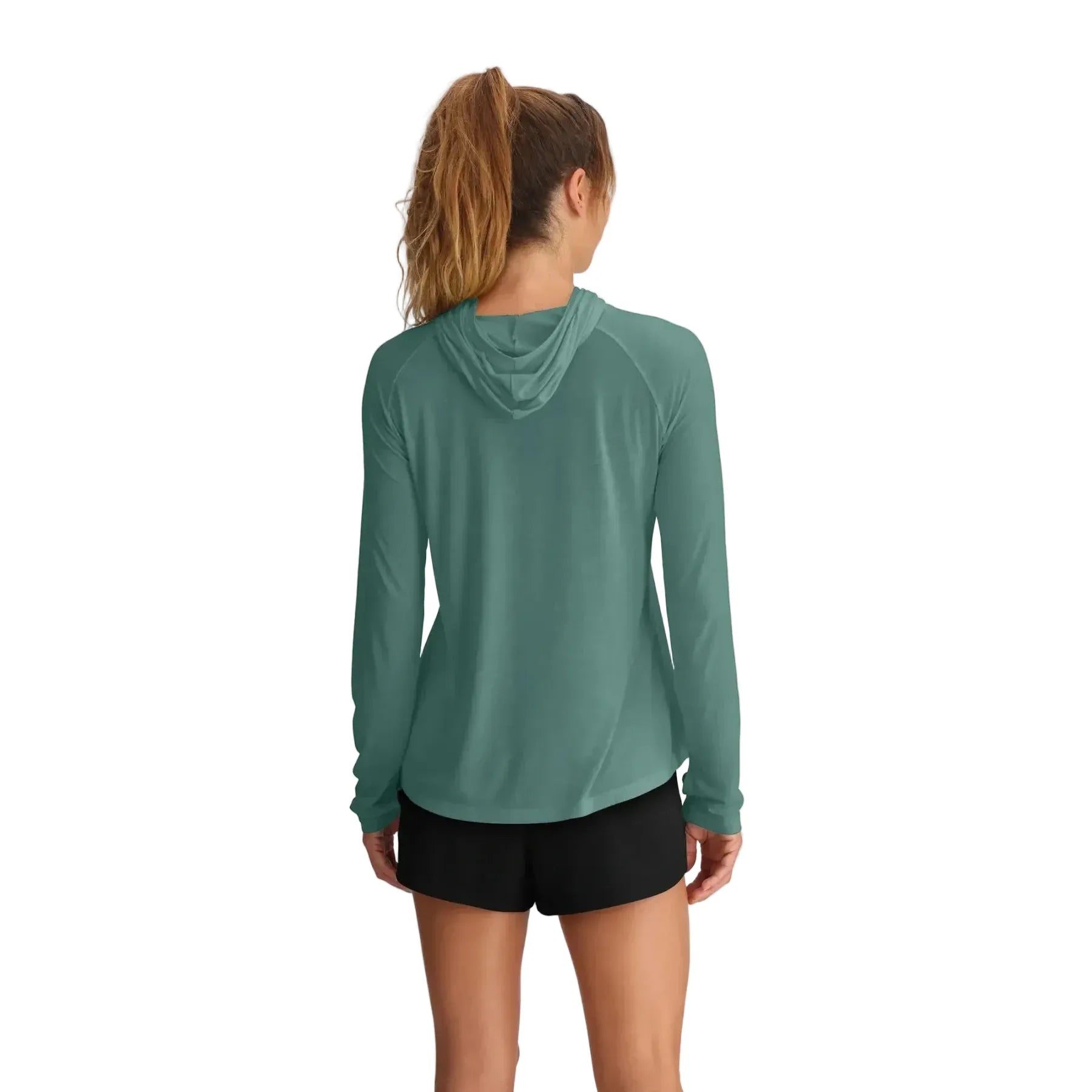 Women's Free Fly Sea Pine Bamboo Lightweight Hoodie II WLWH-535
