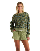 Free Fly Women's Camo Bamboo Northcoast Fleece Crew Neck WNCCREW-P040