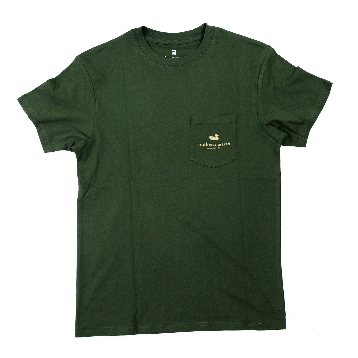 Boy's Southern Marsh Olive Green Eight Point Tee YA8PT-DLV