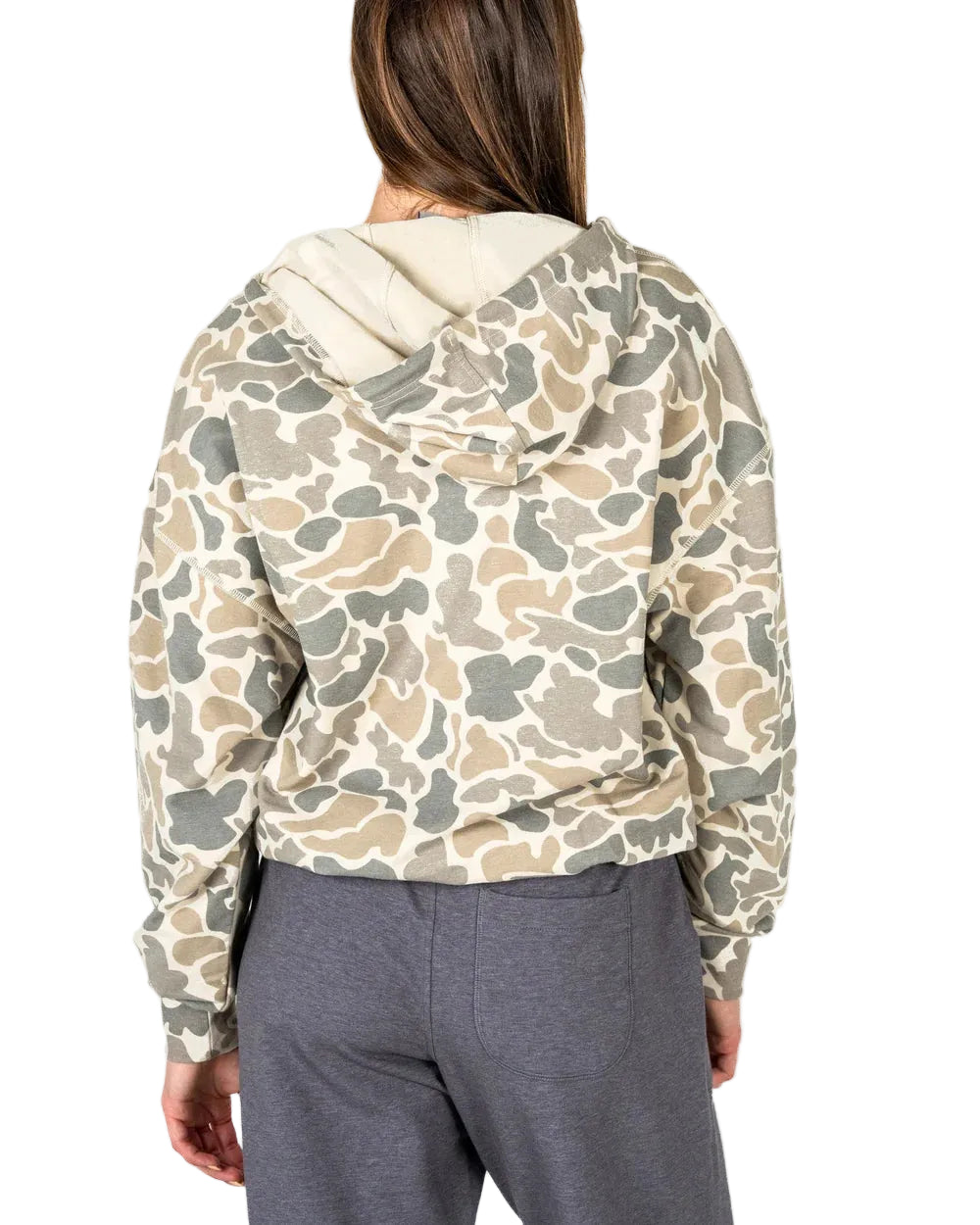 Marsh Wear Women's Khaki Mallard Camo Fireside Hoodie WWF1011