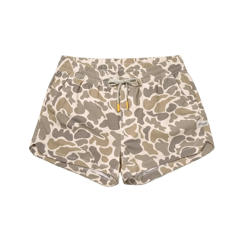 Women's Marsh Wear Khaki Mallard Camo Fulton Volley Shorts WWS5002-KHMC