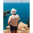 Women's Free Fly Light Coral Elevate Lightweight T-shirt WELWT-663