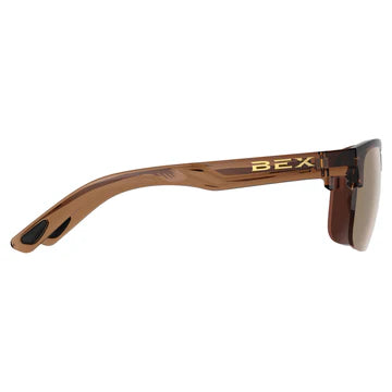 Bex Brown and Gold Wildyrd Square Sunglasses S139BBG