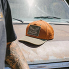 Seager Men's Orange/Green Wingspan Snapback MHH26WINGSRED