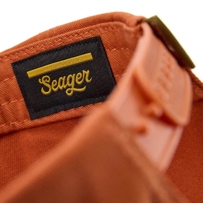 Seager Men's Orange/Green Wingspan Snapback MHH26WINGSRED