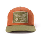 Seager Men's Orange/Green Wingspan Snapback MHH26WINGSRED