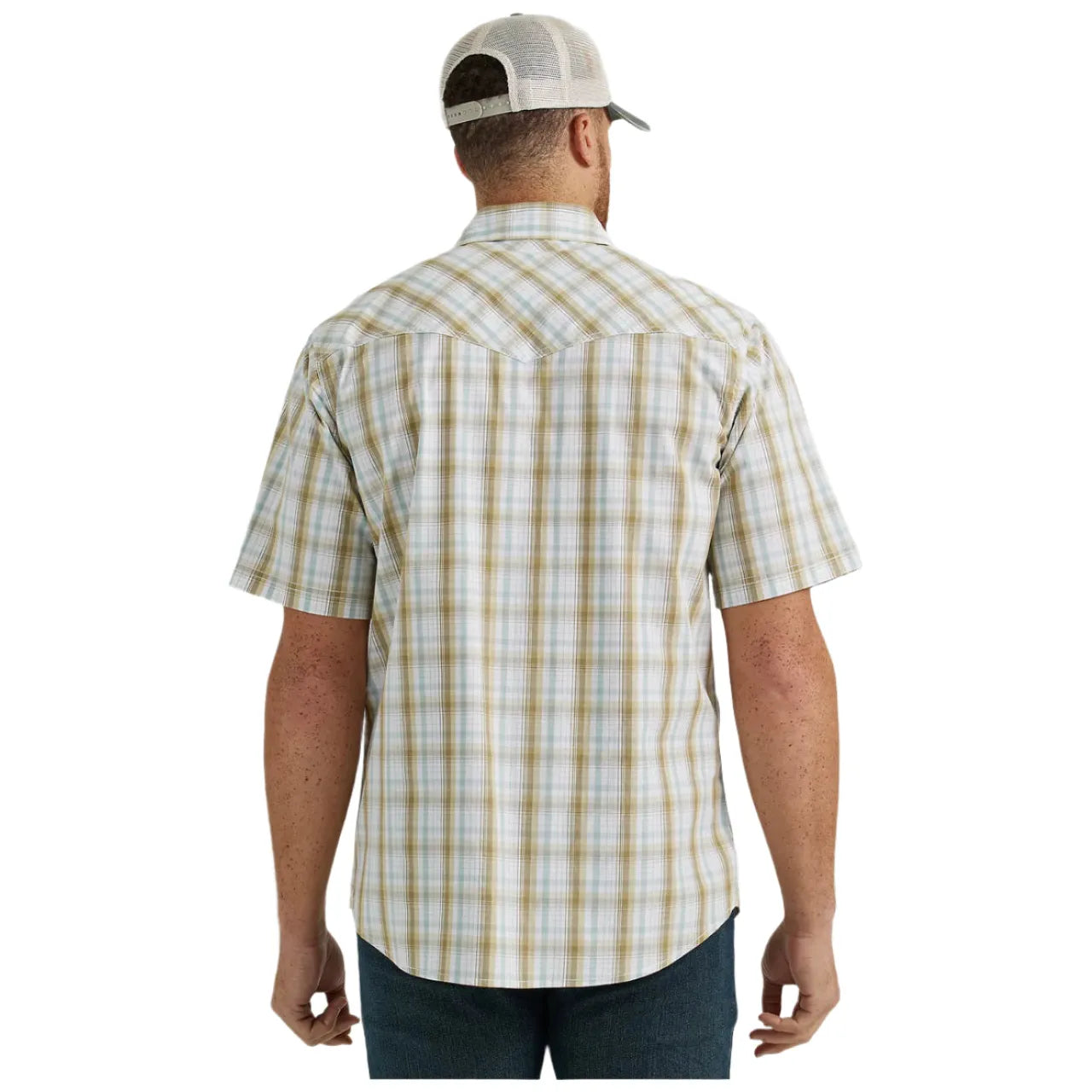 Men's Wrangler 20X® Competition Advanced Comfort Short Sleeve Western Snap Shirt 2346068 - Crazy House Western Wear