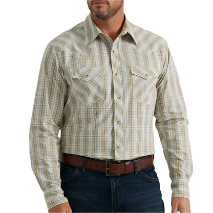 Men's Wrangler® 20X® Advanced Comfort Long Sleeve Shirt 112346066 - Crazy House Western Wear