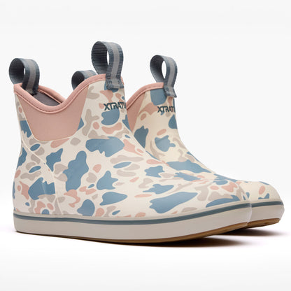 Women's Xtratuf 6 Inch Ankle Deck Boot XWAB4DC - Crazy House Western Wear