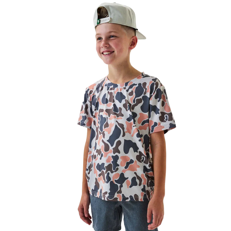 Boy's Burlebo Vintage Camo Go To Tee Y-GTT-VTGC