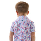 Boy's Burlebo Old Glory Performance Polo Y-PP-OLDG