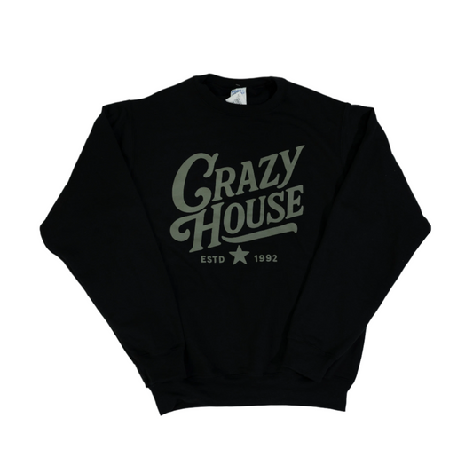 Crazy House Stacked Crewneck