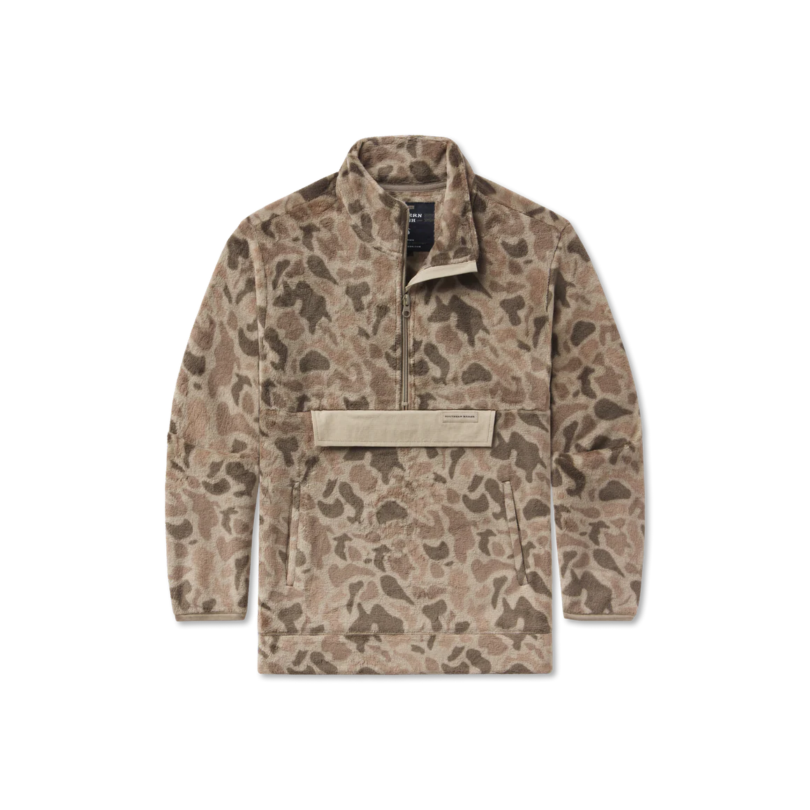 Boy's Southern Marsh Wadsworth Fleece Retro Camo YOWWP-KHK