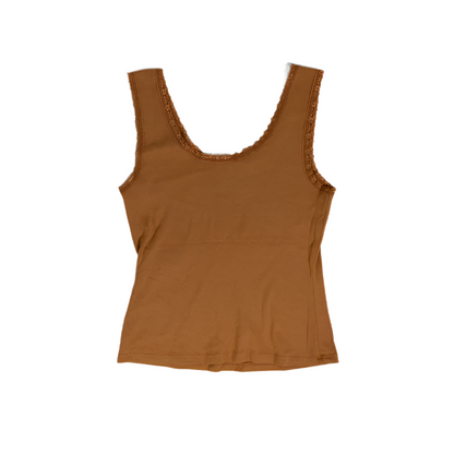 Women's Cognac Cream "Darlin" Tank Top