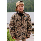 Boy's Burlebo Sherpa 1/4 Zip Jacket Y-RMQZ - Crazy House Western Wear