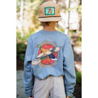 Boy's Burlebo Suns Up Birds Down T-Shirt Y-SUBD-LS-HBJ - Crazy House Western Wear