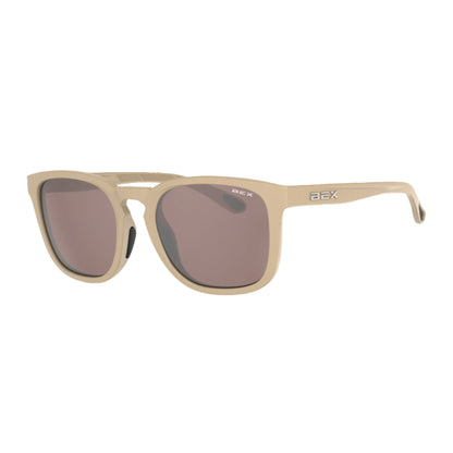 Unisex Bex "Zion" Burlywood Brown and Silver Sunglasses S149BWBRSL - Crazy House Western Wear