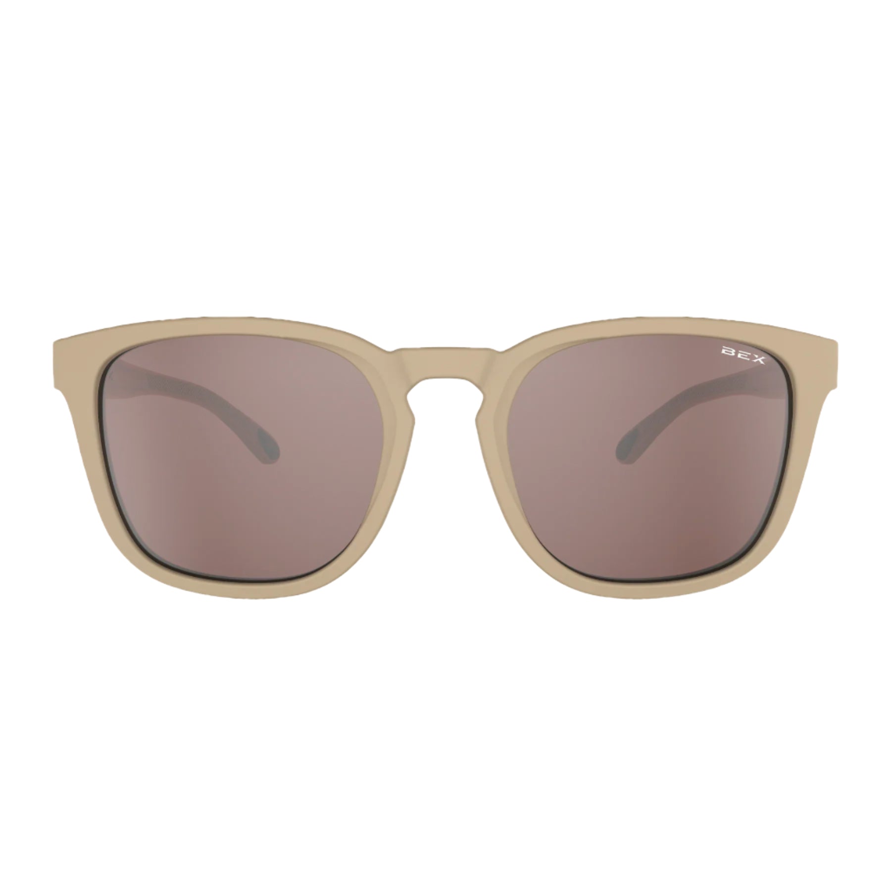 Unisex Bex "Zion" Burlywood Brown and Silver Sunglasses S149BWBRSL - Crazy House Western Wear