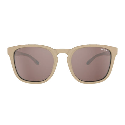 Unisex Bex "Zion" Burlywood Brown and Silver Sunglasses S149BWBRSL - Crazy House Western Wear