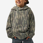 Burlebo Boy's Midland Camo Vintage Washed Hoodie Y-VWFH-MIDC
