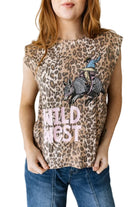 Women's "Wild West" Cheetah Print Tank Top 